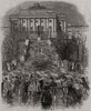 Inauguration of President Polk - approach to the Capitol. Washington DC 1845