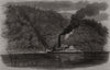 Loading cotton on the Alabama River: Cotton-shoot on the Alabama 1861 print