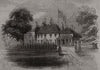 Auchmore House - Killin. Scotland 1842 old antique vintage print picture