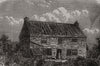 Street House, Wylam, the birthplace of George Stephenson. Northumberland 1881