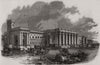 The Great Central Railway station at Newcastle-upon-Tyne. Northumberland 1850