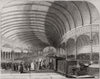 Queen Victoria at the Great Central railway station, Newcastle-upon-Tyne 1850
