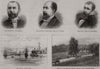 Newcastle-upon-Tyne. Mayor Newton Bill Point Heaton Park Jesmond Dene 1884