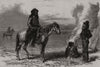 A North American half-breed Hunter. USA 1874 old antique vintage print picture