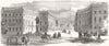 RUSSIA. Boulevard, Odessa 1854 old antique vintage print picture