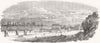 RUSSIA. Quarantine harbour, Odessa 1854 old antique vintage print picture