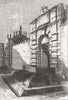 ITALY. Porta Di San Giovanni, Laterano 1867 old antique vintage print picture