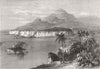 CAMEROON. Ambas Bay & Highlands 1873 old antique vintage print picture