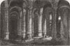 TURKEY. Thousand Columns, Istanbul 1854 old antique vintage print picture