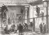 EGYPT. Egyptian Temple, park 1867 old antique vintage print picture