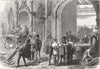 PORTUGAL. Portuguese Department 1867 old antique vintage print picture