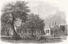 INDIA. North-West Provinces Exhibition, Agra 1867 old antique print picture