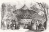 FRANCE. Pre Catalan-Orchestra 1856 old antique vintage print picture