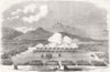 PAKISTAN. Execution of Mutineers, Peshawar 1857 old antique print picture
