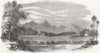 INDIA. Flight of Europeans from scene of Mutiny 1857 old antique print picture