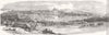 INDIA. City & Environs of Delhi 1857 old antique vintage print picture