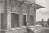 INDIA. Upper Kiosk, Etmad-Dowlah Mausoleum, Agra 1875 old antique print