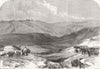 ETHIOPIA. Prince of Tigray & Sir Robert Napier 1868 old antique print picture