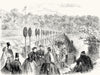 BELGIUM. Rifle Association, Brussels. Targets 1865 old antique print picture