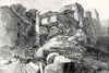 INDIA. Effects of Cyclone, Kolkata 1864 old antique vintage print picture