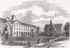 LONDON. The Refuge for female convicts at Fulham 1858 old antique print