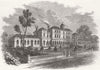 SURREY. National Orphan-Home for girls, Ham-Common 1868 old antique print