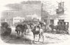 EGYPT. Indian & Australian mails at Alexandria 1853 old antique print picture