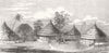 SAUDI ARABIA. Centre of the town of Medina 1853 old antique print picture