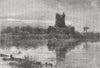 IRELAND. Ross Castle 1876 old antique vintage print picture