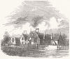 KENT. Deal new Parochial Schools 1853 old antique vintage print picture