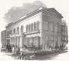 LONDON. St James's Bazaar-Exhibition 1844 old antique vintage print picture