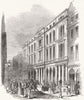 LONDON. Religious Tract Society, Paternoster-Row 1844 old antique print