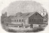 LONDON. Drill Shed, Burlington Gardens 1862 old antique vintage print picture