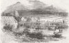 SCOTLAND. New railway, at Westhall, Aberdeenshire 1852 old antique print