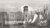 LONDON. Billingsgate new market 1852 old antique vintage print picture