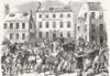 SCOTLAND. Off to the Moors-a sketch at Inverness 1855 old antique print