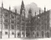 LONDON. Parliament-Star-Chamber Ct, new Palace-Yd 1854 old antique print
