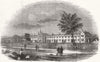 LONDON. Tailors' Asylum, Haverstock Hill 1843 old antique print picture