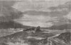 KENT. Goodwin Sands 1859 old antique vintage print picture
