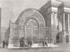 LONDON. Floral Arcade, Opera House, Covent-Garden 1859 old antique print