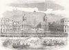 LONDON. Great Eastern on the Thames at Greenwich 1859 old antique print