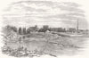 CUMBS. Royal Agricultural Society meeting, Carlisle 1855 old antique print