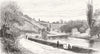 IRELAND. Chapelizod, near Phoenix Park, Dublin 1882 old antique print picture