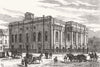 NORFOLK. The old townhall, Great Yarmouth 1882 antique print picture