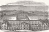 LANCASHIRE. Liverpool Industrial Schools, Kirkdale 1850 old antique print