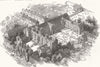 LONDON. The Wesleyan Normal College, Westminster 1851 old antique print