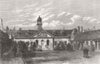 LONDON. Emmanuel Hospital, Westminster 1868 old antique vintage print picture