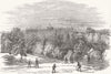 GLOUCESTERSHIRE. Orphan-House, Ashley Down, near Bristol 1850 old print