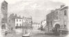 IRELAND. Main St, Mallow, during recent flood 1853 old antique print picture