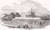 ISLE OF WIGHT. Bazaar at Carisbrooke Castle 1853 old antique print picture